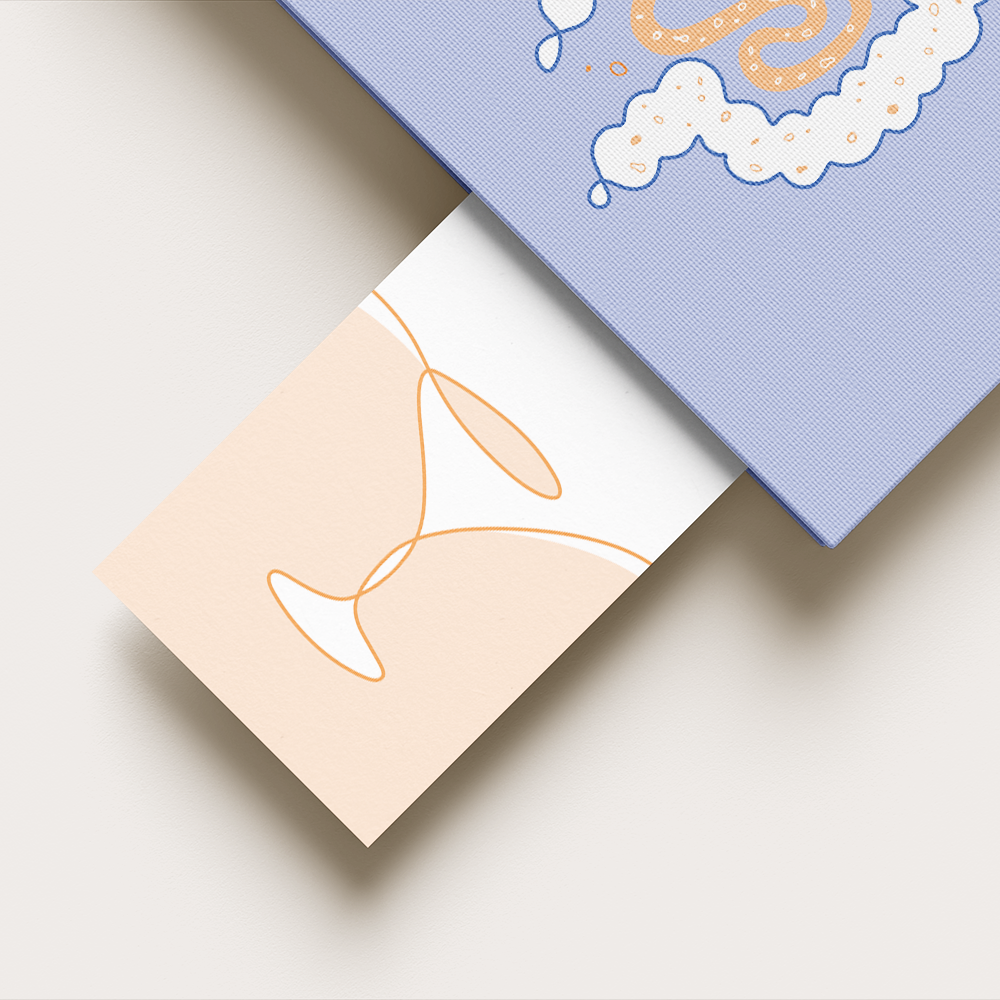 Proefschriftomslag Nadine Leonie de Boer: sierlijke line art van lever, maag en darmen in French blue; minimalistisch en verfijnd.