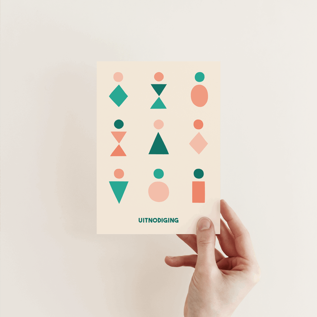 Proefschriftomslag Nadine van der Waal: conceptuele VR-illusie met vloeiende vormen; verweven gezicht en lichaam; balans tussen eenvoud en complexiteit.
